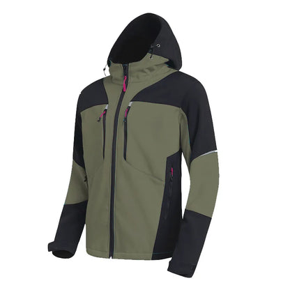 2024 Casual Winter Men Jackets Fleece Thick Pants Men's Sets Warm Waterproof Hooded Coats Male Cargo Pants Tactical Suits M-4XL