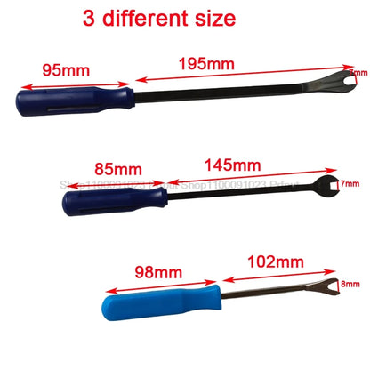Optional Car Door Upholstery Trim Clip Remover Plastic Fastener Removing Tool for Car Door Panel Dashboard