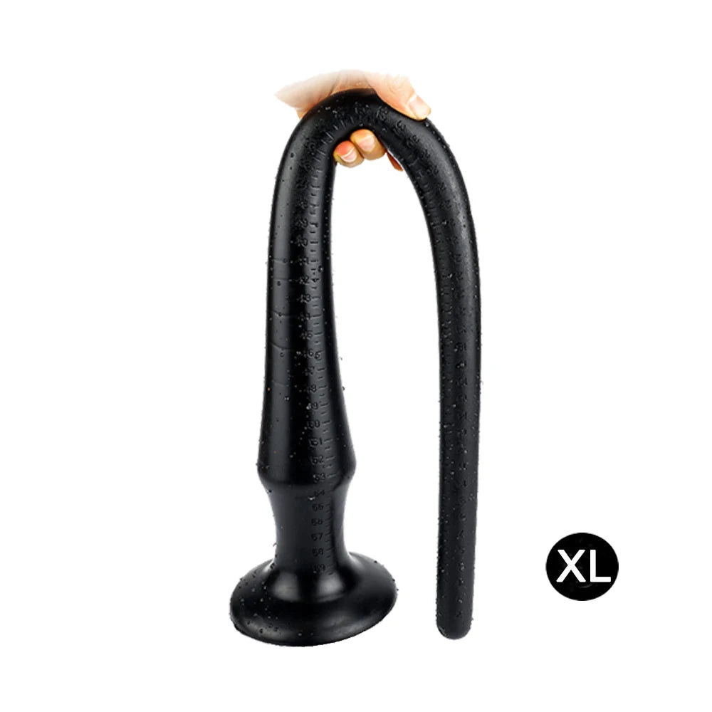 30-60CM Liquid Silicone Scale Anal Strip Butt Plug Dildo Stimulate Anus Vagina Soft Anal Dilator Couple Sex Toys For Women Men