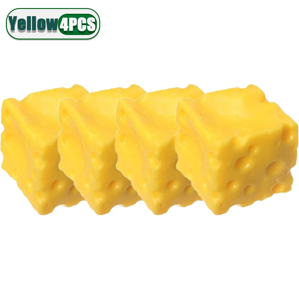 Super Soft Cheese Squishy Stress Relief Squeeze Toy Slow Rising Calming Fidget Toy for Anxiety for Adults Kids Cute Kawaii