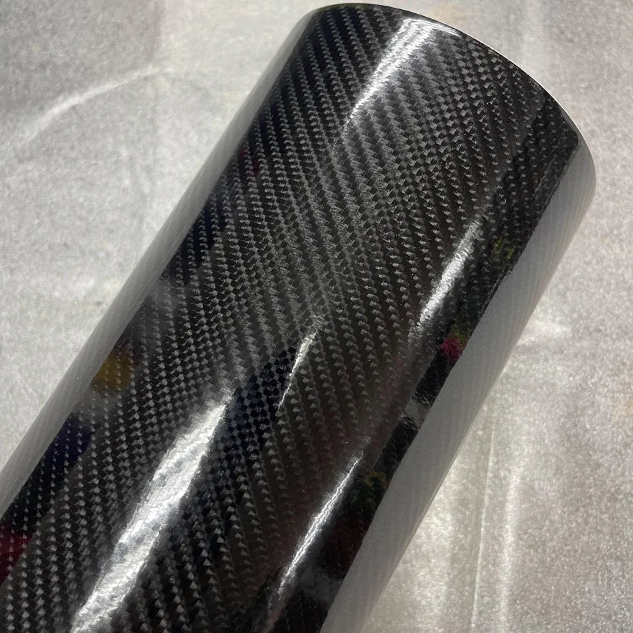 152*10/30cm Glossy 5D 6D Carbon Fiber Vinyl Wrap Car Stickers DIY Protective Film Auto Accessories Motorcycle Tablet Decal