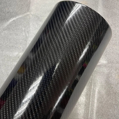 152*10/30cm Glossy 5D 6D Carbon Fiber Vinyl Wrap Car Stickers DIY Protective Film Auto Accessories Motorcycle Tablet Decal
