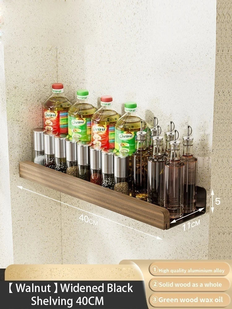 Wall-Mounted Kitchen Spice Storage Rack Multi-Functional Countertop Seasoning Storage Rack Household Multi-Layer Corner Rack