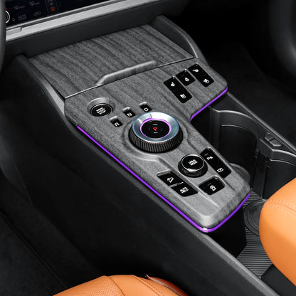 Car Center Control Panel For Tuning Kia Sportage NQ5 2022 2023 Left Hand Drive Gear Shift Cover Central Decal Protection