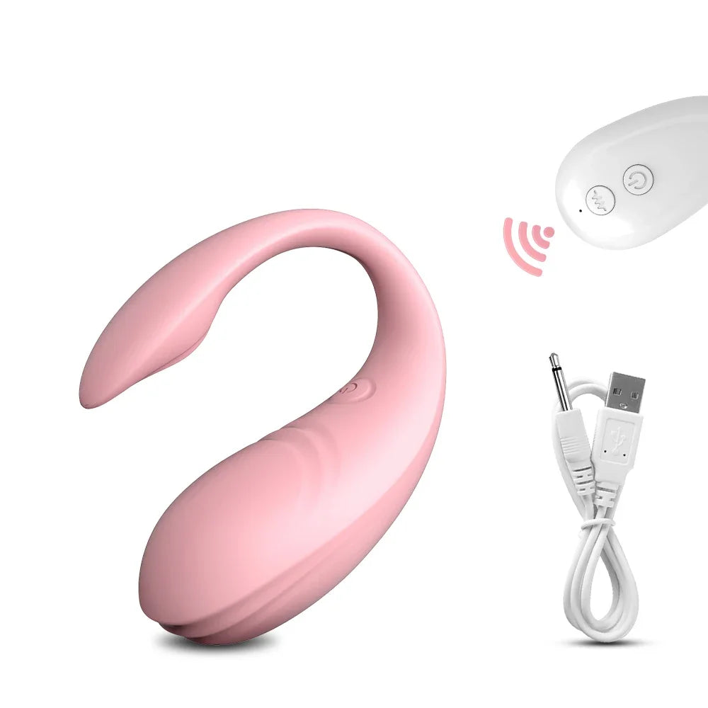 Women Vibrating Egg Vagina Vibrator Remote Control Wearable Panties Vibrator Female Masturbation Interaction Sex Toy for Couples