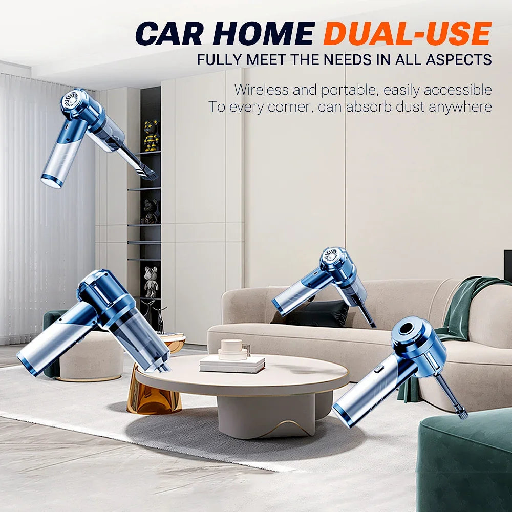 SZUK C013Max Car Vacuum Cleaner Foldable Portable Handheld Mini Vacuum Cleaner Wireless Strong Suction Cleaner Cleaning Machine