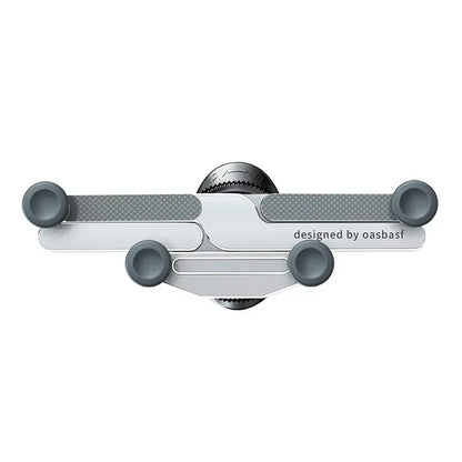 Gravity Car Phone Holder 360 Degree Rotatable Invisible Alloy Car Mount Air Vent Dashboard Gravity Mount GPS Stand Cell Support