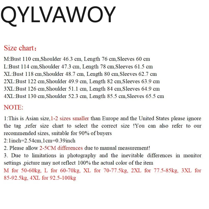 QYLVAWOY Men's Wool and Trench Coats Man Jacket Cashmere Mid-length Jackets Lapel Detachable Down Liner Man Clothes High-quality