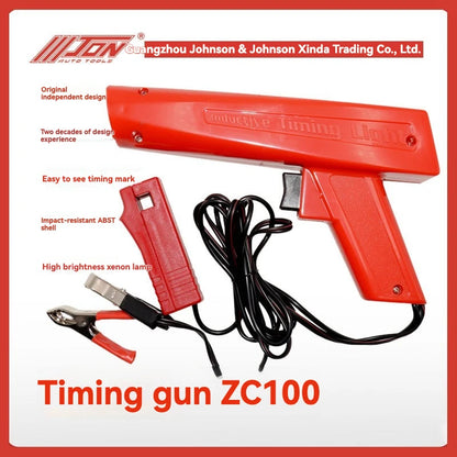 High-brightness timing gun, engine ignition timing light, automotive and motorcycle repair tools, durable handle, precise adjust