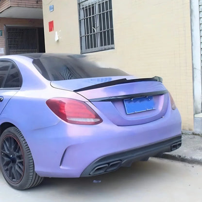 Rear Wing Spoiler Boot Lip Tuning Accessories For Mercedes Benz C class W205 2014-2022 C63 C43 C180 C200 C220 C250 4Door Sedan