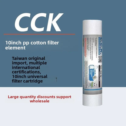 4Pcs 5 Micron 10"x2.5" Sediment Filter Compatible with P5, AP110, WHKF-GD05 & Well Water RO Units