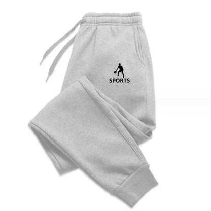 Summer 2026Men's casual drawstring joggers, soft cotton blend ankle-length pants with side pocket design