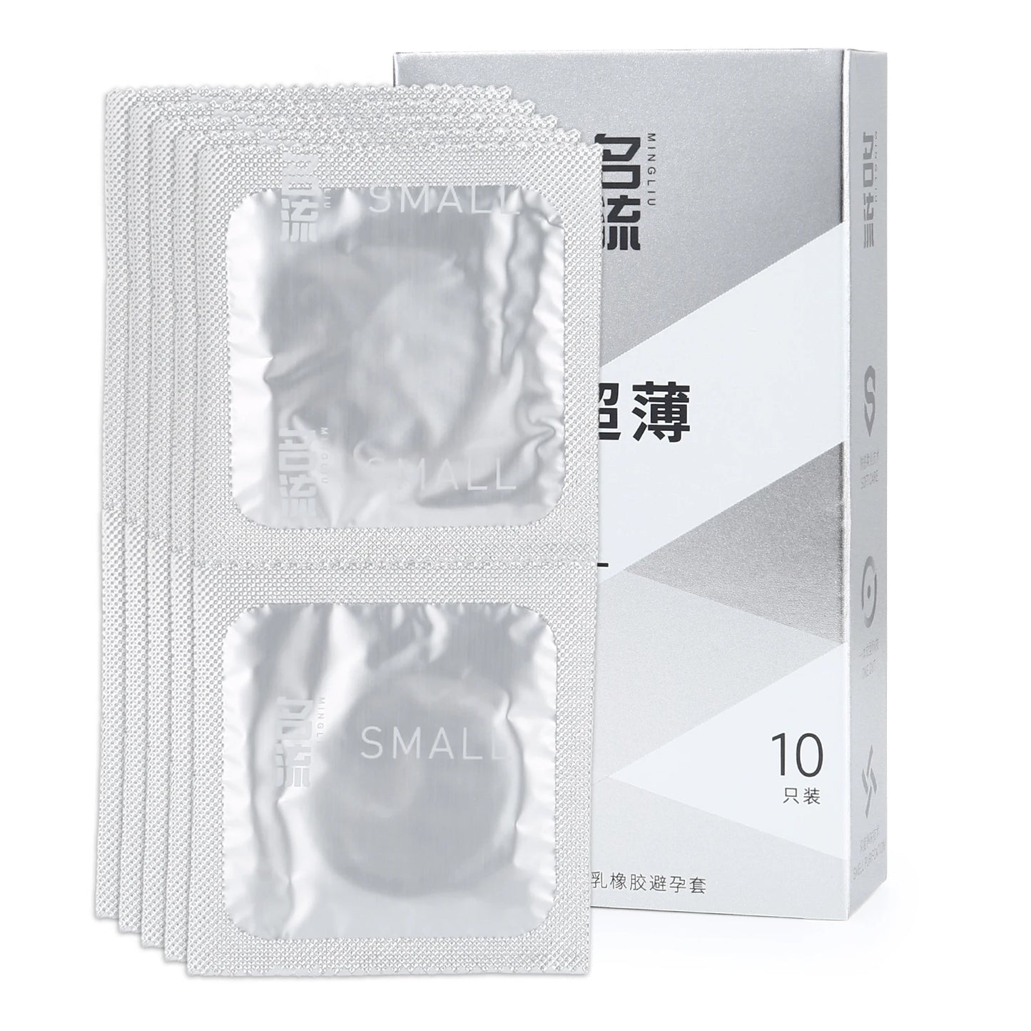 10pcs Small Size Ultra Thin Condoms For Men Long Sex Latex Tight Condom Adult Penis Sleeve Sex Toy Produtcs