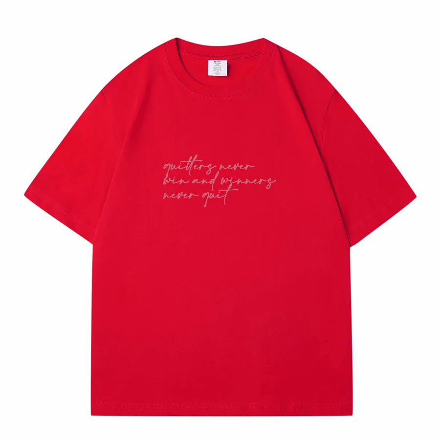 WAVLATII Women New Letter Printed T shirts Female White Casual Cotton Tees Lady Purple Summer Short Sleeve Tops for Young WT2342