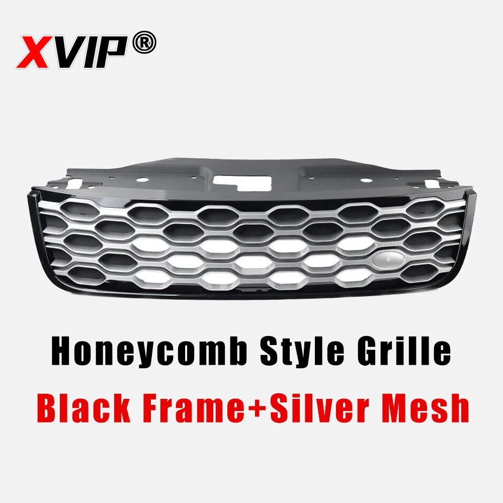 XVIP Front Bumper Grille Honeycomb Style Mesh Vent Replacement Parts Car Accessories For Land Rover Discovery 5 L462 2017-2023
