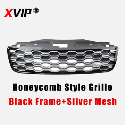 XVIP Front Bumper Grille Honeycomb Style Mesh Vent Replacement Parts Car Accessories For Land Rover Discovery 5 L462 2017-2023