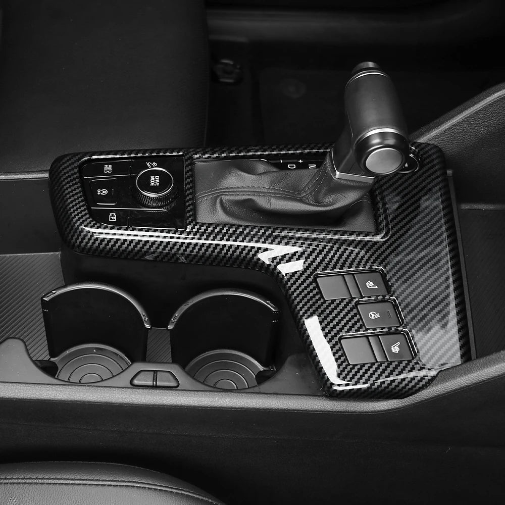 Car Center Control Panel For Tuning Kia Sportage NQ5 2022 2023 Left Hand Drive Gear Shift Cover Central Decal Protection