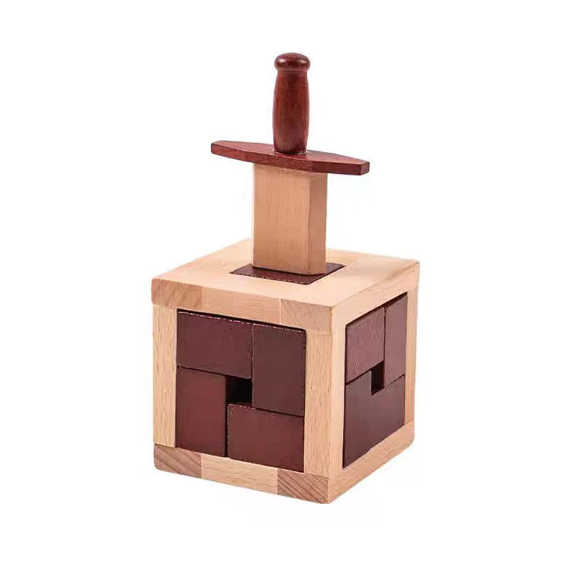 High Difficulty Impossible Wooden Puzzle Box Brain Teasers For Adults Teens IQ Test Toys Educational Mind Challenge Games
