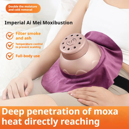 New Moxibustion Apparatus Smokeless Electronic Body Abdominal Massager