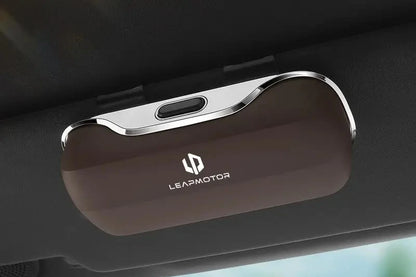 For Leapmotor C10 C16 T03 C11 Car Glasses Box Portable Car Sunglasses Holder In The Car Driving Glasses Holder Eyeglass Case