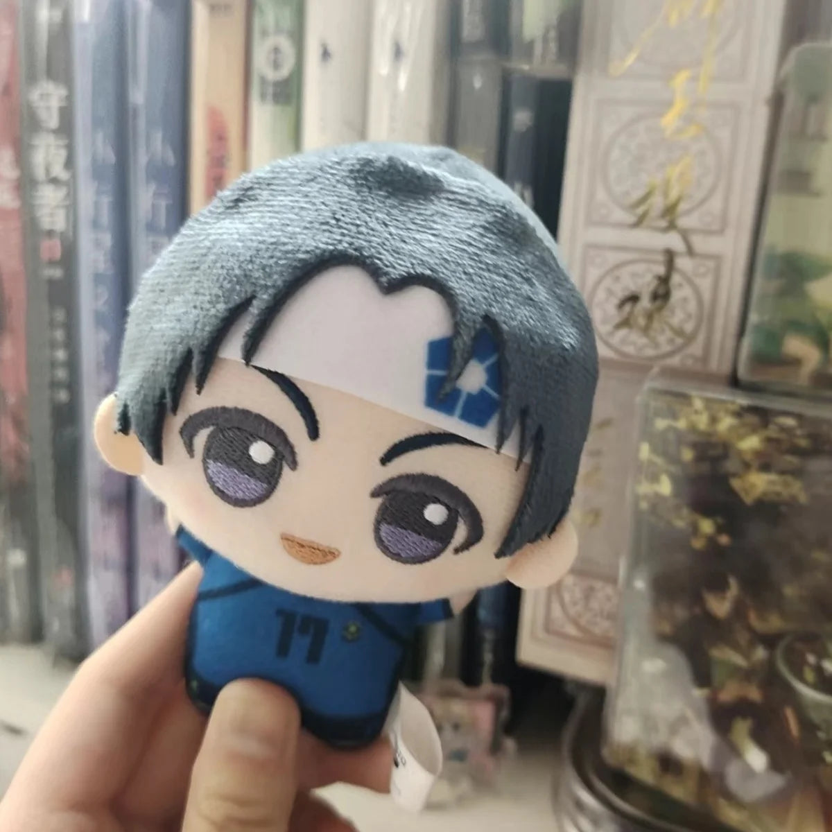New Anime Blue Lock Vol.7 Hiori You Isagi Yoichi Cosplay Plush Doll Fluffy Maumet Pendant Puppet Keychain Keyring Charm Gifts