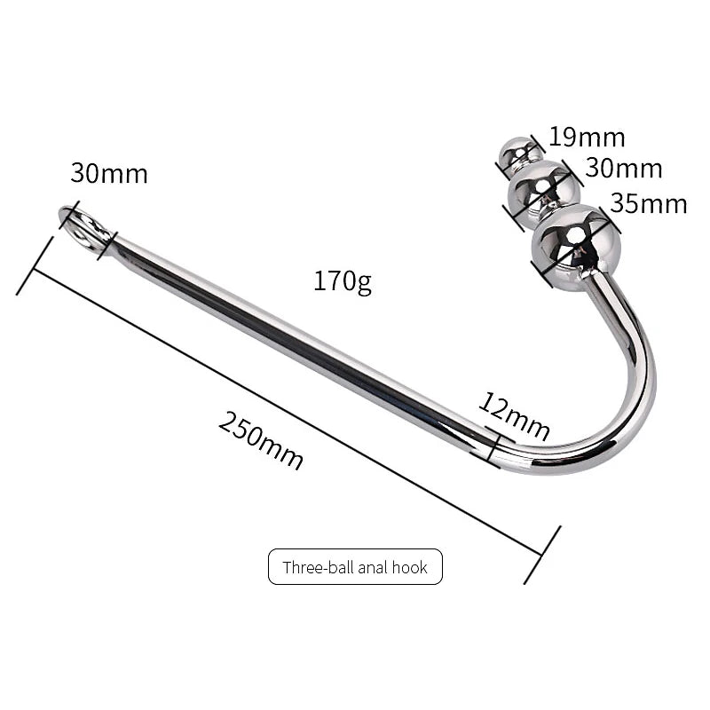 Alternative Sexual Couples Kit Metal Anal Hook Harness Necklace Bondage Handcuffs BDSM Sex Toys for Women Sadomasochism Accessor