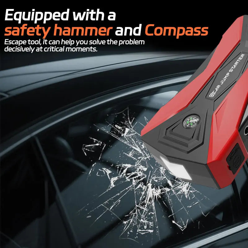Battery Power Bank 1000A for Car Jump Starter Portable Emergency Booster 12V Auto Starting Device Petrol Diesel