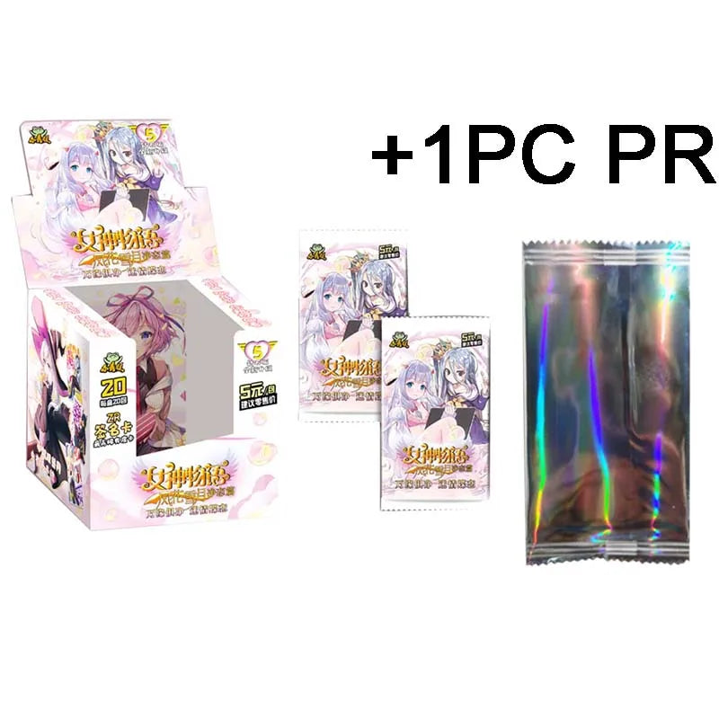 Goddess Story Collection Cards PR Booster Box Pack Full Set Bikini Puzzle Tcg Sexy Girl Party Game Playing Cards