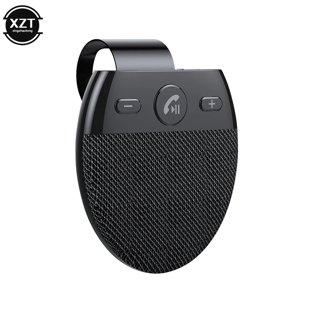 Car Bluetooth-Compatible V5.0 Wireless Vehicle Car Speakers Compatible Hands-free Car Kit BT MP3 Speaker Sun Visor Car Accessory