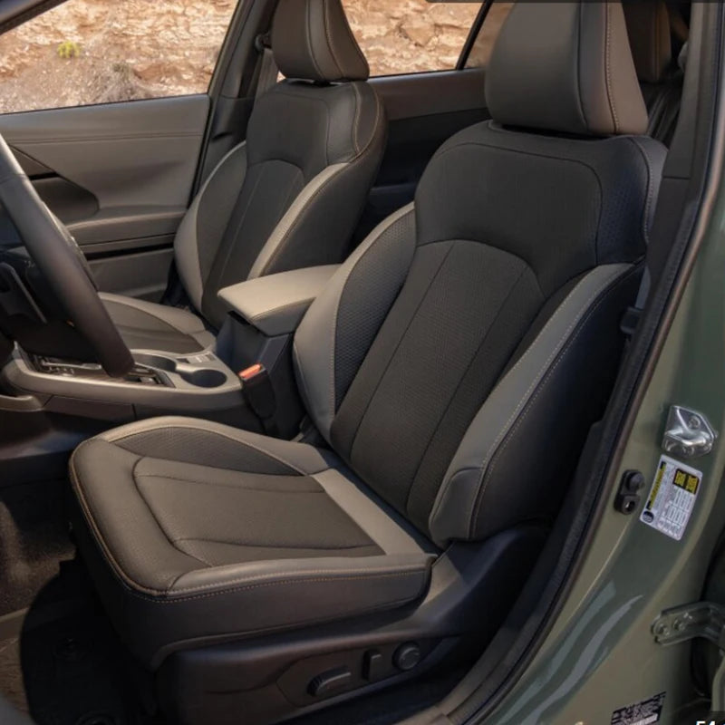 Custom Fit for 2024 2025 Subaru Crosstrek Premium Sport Limited Wilderness Base Car Accessories Seat Covers 5 Seats Leather