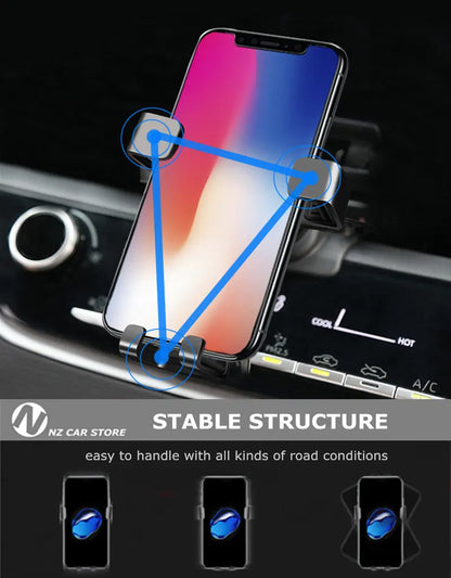 For Corolla E210 2019 2020 2021 Car Air Vent Mount Phone Holder for Mobile Phone Stable Cradle Smart Toyota  Stand Bracket