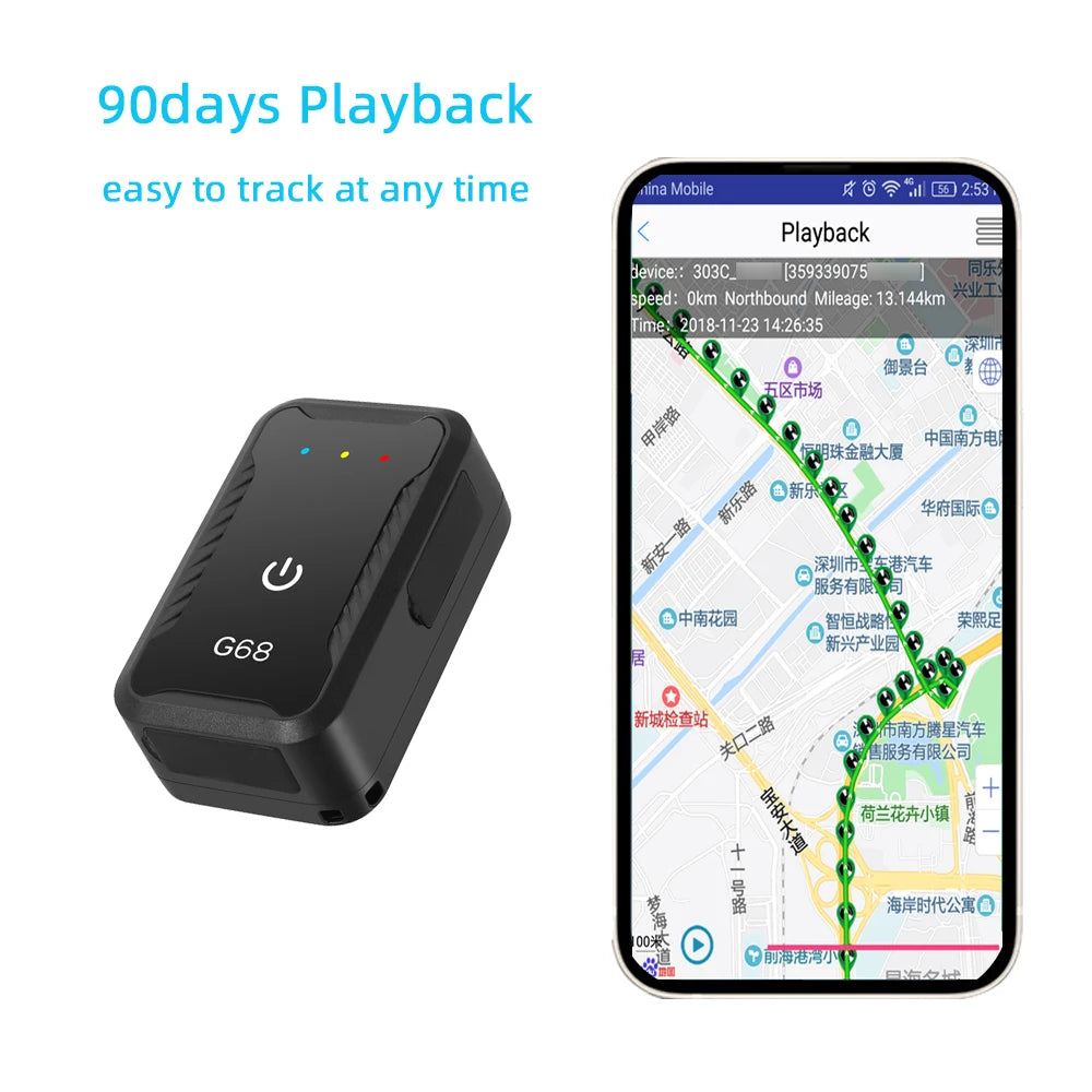 New 2025 Best 4G Mini GPS Tracker Car 4G GPS Tracker Mini GPS Locator Magnet IP67 GPS Car Tracker Tamper Alert PKTK905 TK915