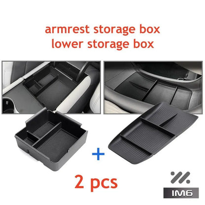 Armrest Storage Box Organizer for MG IM6 IM MOTORS LS6 2025 2026 Car Interior Accessories