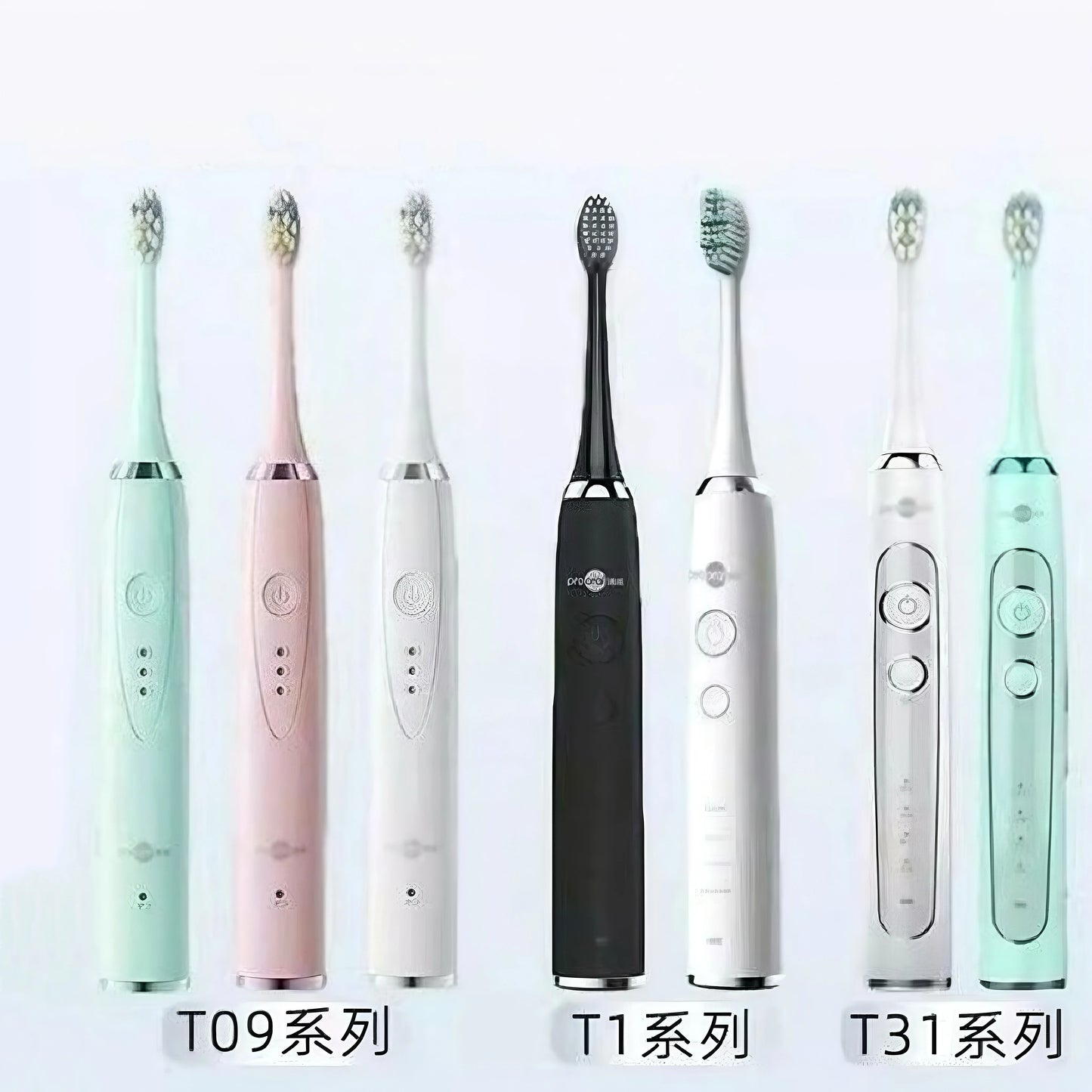 Replacement Toothbrush heads For Mornwell T38/T31/T32/T39/T25/T26/T01B/T02B/T901 Sonic Electric Toothbrush Bristles Nozzles