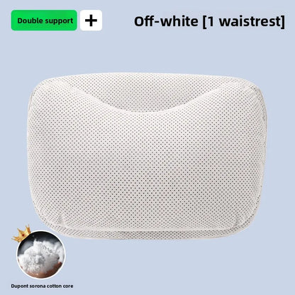 High Quality Universal SUV Car Headrest Cushion Car Seat Neck Pillow High-grade Leather Breathable Lumbar Support Car Pillow