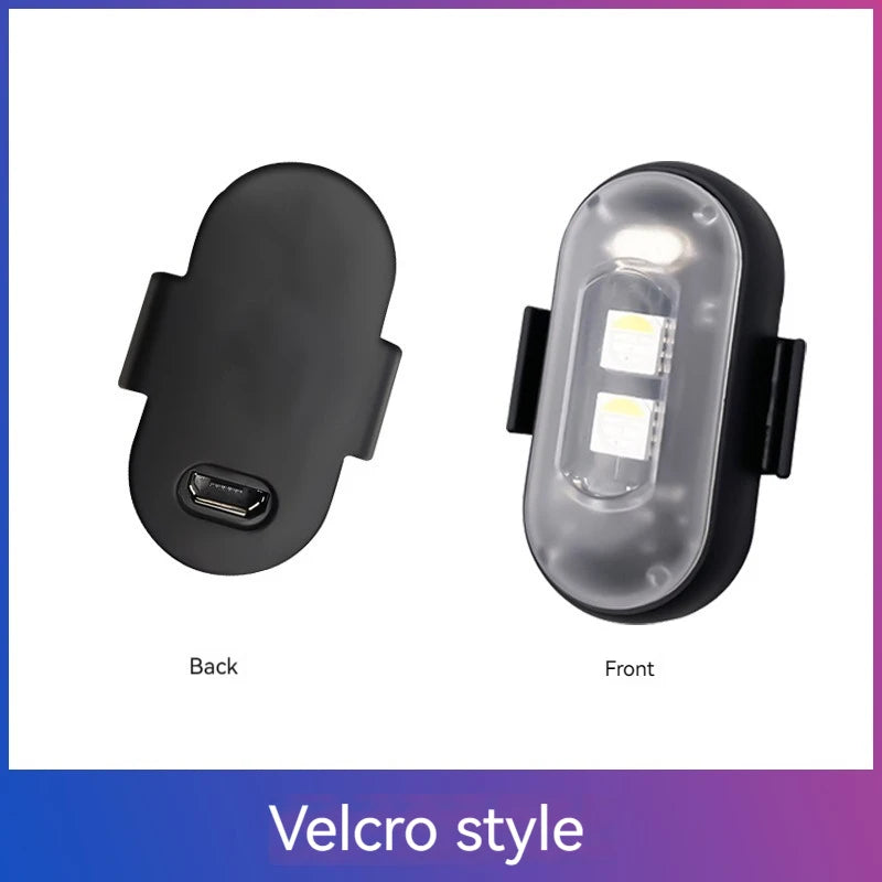 Waterproof Wireless LED Lights USB Charging Wireless LED Flashing Lights High Brightness Wireless LED Lights for Car Bike H9EE