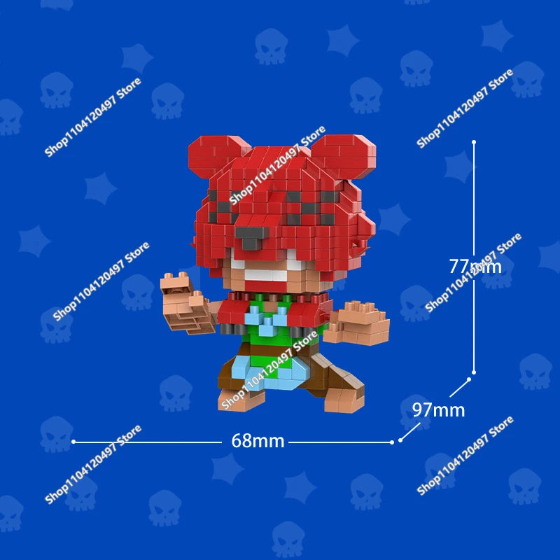 Wilderness Game Brawl Stars Kaze Kenjii Toy Figures Children's Toys Kwazii Peso Penguin Anime Action Figure Children's Toy
