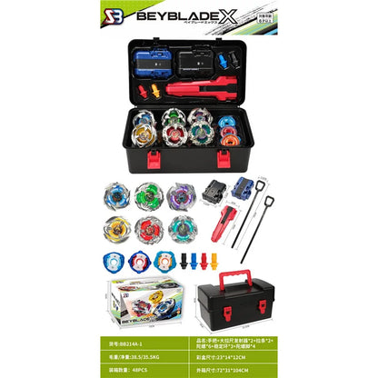 New alloy gyro attack suit with two-way transmitter combat gyro tool storage box gift Hurricane CX BX alloy gyro vs PK game.
