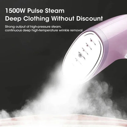 Handheld Garment Steamer 1500W Mini Portable Fast-Heat 280ml Household Vertical Steam Iron For Clothes Ironing