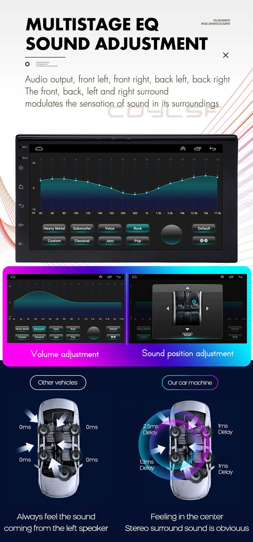 Carplay Android Auto for Toyota Corolla E140/150 2006 2007-2013 Multimedia Automotive Subwoofer Autoradio Android DSP 4G