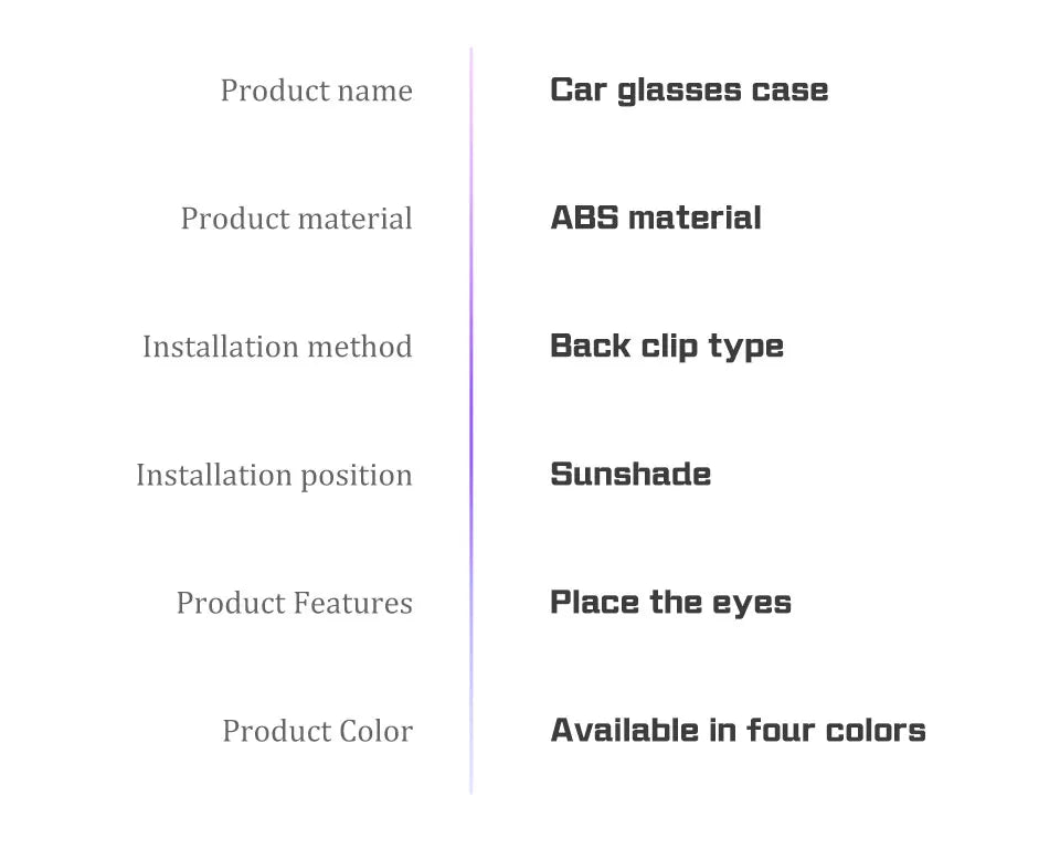 For Xpeng G6 P7 P7i X9 G3 G3i G9 P5 X2 N5 F30 H93 Car Visor Glasses Case Portable Accessories Sunglasses Holder Eyeglasses Box