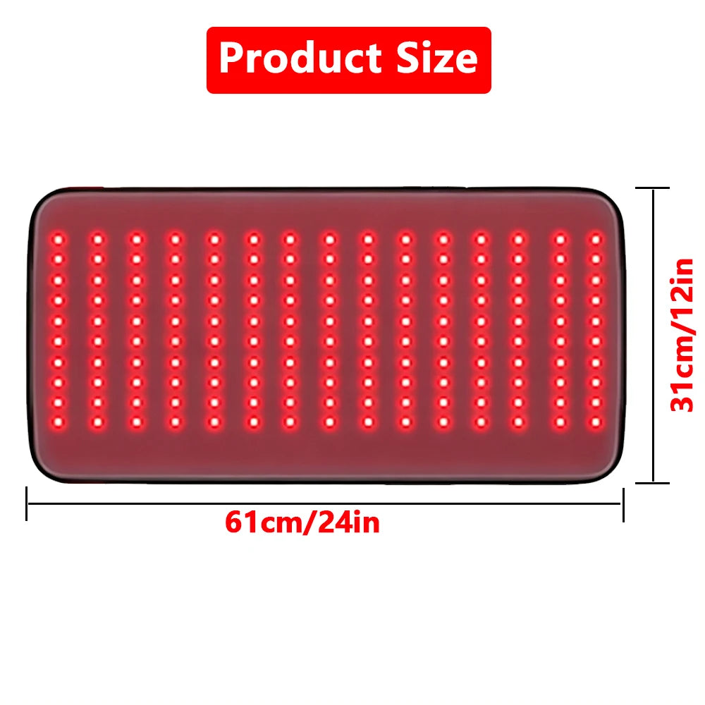 ZONGKUNG 150 LEDs Led 660nm and 850nm Near Infrared Light Mat