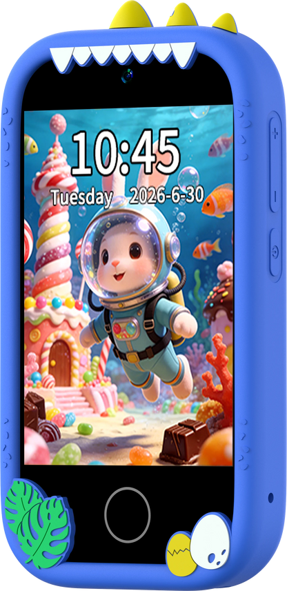 3.5 inch Children Smart Phone Toys Dual Camera 18 Games Multifunct Baby Mobile Educational Toys for Kids Birthday Christmas Gift