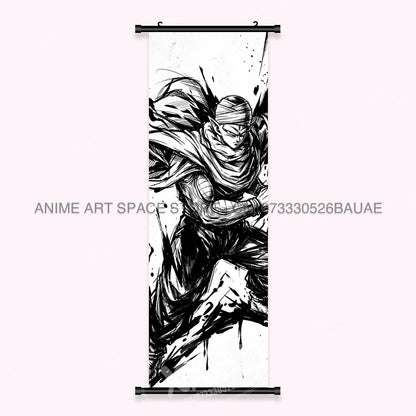 Dragon Ball Anime Wall Artwork Canvas Mural Scrolls Pictures Anime Character Son Goku Hanging Painting Poster Home Decoration