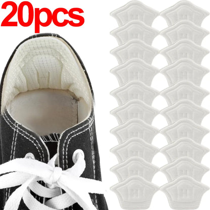 2/20PCS Adjustable Heel Insoles Shoe Pads for Sport Shoes Heel Protectors Back Stickers - Foot Pad Insole for Adjustable Size Fe