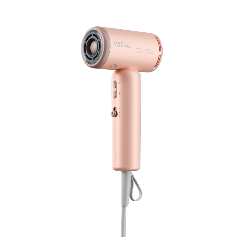 Mini High-Speed Hair Dryer With High Wind Power, Negative Ion Hair Care, Silent Operation, 1400W New Generation Hair Dryer