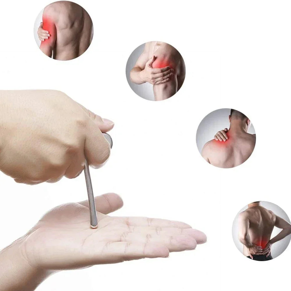 Trigger Point Massage Tool for Deep Tissue Massage & Gua Sha Muscle Scraper Tool for Full Body Pain Relief Acupressure Tools