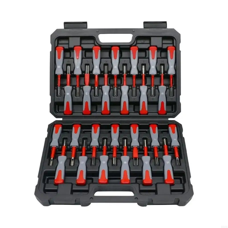 26Pcs Automotive Terminal Removal Disassembly Tool Suitable For Car Wire Connector Extraction And Electrical Repair H9EE