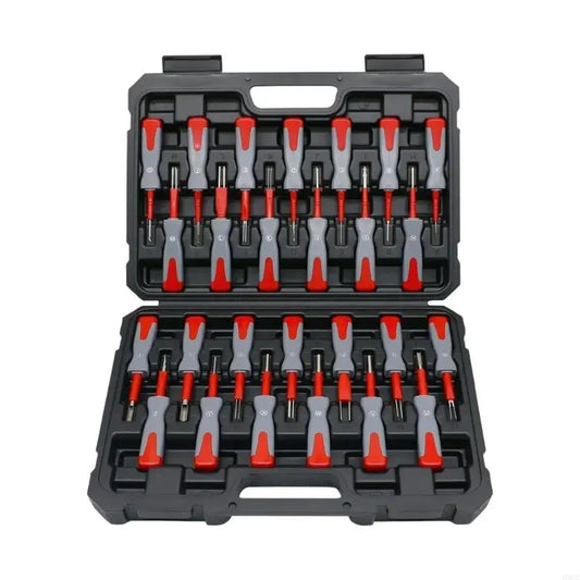 26Pcs Automotive Terminal Removal Disassembly Tool Suitable For Car Wire Connector Extraction And Electrical Repair H9EE