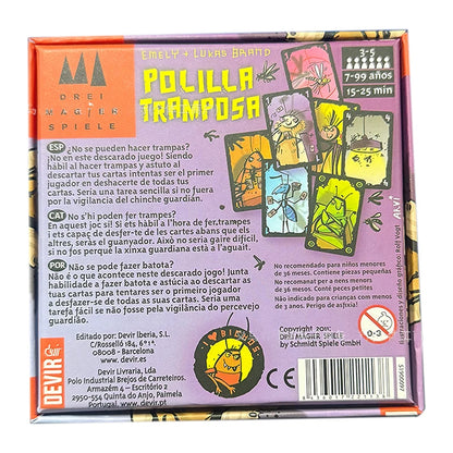 Mogel Motte Polilla Tramposa Card Game Devir-Game Cheating Moth /Royal Xiaoqiang Cheating Moth